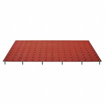 TUFTILE H4144 ADA Pad Colonial Red 4 ft x 2 ft, 21EH58
