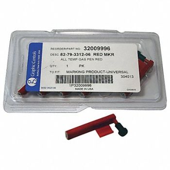 GRAPHIC CONTROLS Chart Recorder Pen Red PK6, 21EK68