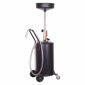 WESTWARD Portable Oil Drain 18 gal 14 1/2 In., 21EM03