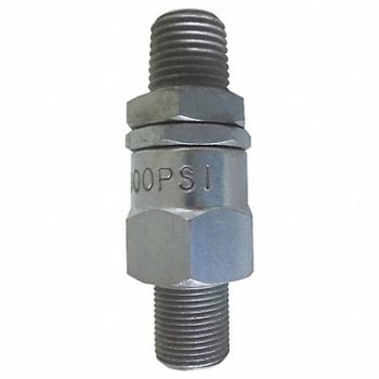 WESTWARD Straight Swivel 1/4 In., 21EM16
