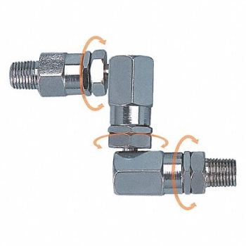 WESTWARD Grease Gun Swivel 360 Deg 1/4 In., 21EM20