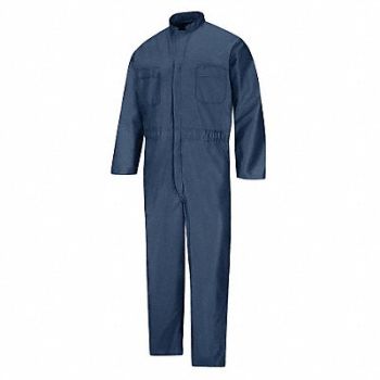 RED KAP Anti-Static Coveralls Navy XL, 21EP66