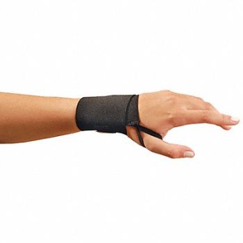 OCCUNOMIX Wrist Support Thumb Loop Black, 21ER43
