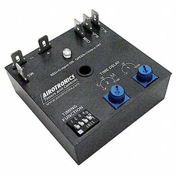 AIROTRONICS Encapsulated Timing Relay 24VDC 10A, 21EW86