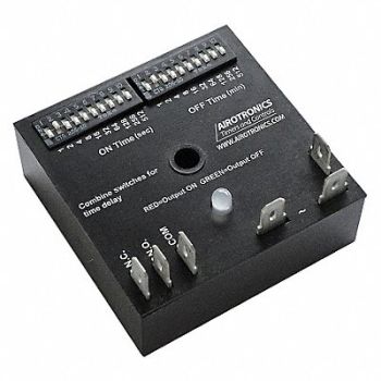 AIROTRONICS Encapsulated Timing Relay 120VAC 10A, 21EW92