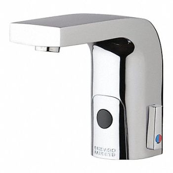 Straight Chrome Chicago Faucets HyTronic, 29RR52