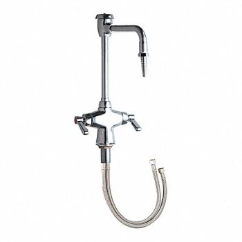 CHICAGO FAUCETS Hot And Cold Water Mixing Faucet, 21GG48