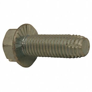 GRAINGER APPROVED Thread Cutting Screw 3/8 Hex 1 L PK100, 21GR28