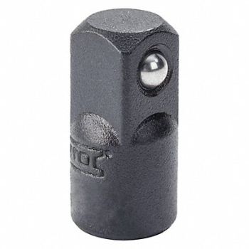 PROTO Skt Adptr Steel BlkOxd 1/4 in 3/8 in, 21GR85