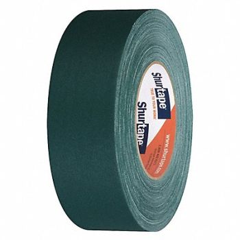 SHURTAPE Gaffer s Tape Green 1 7/8inx54.5 yd PK24, 21GY02