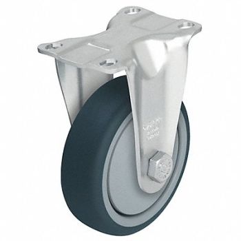 GRAINGER APPROVED Standard Plate Caster Rigid 400 lb., 21HJ73