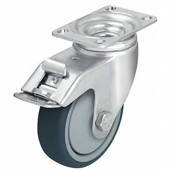 GRAINGER APPROVED Standard Plate Caster Swivel 400 lb., 21HJ74