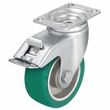 GRAINGER APPROVED Standard Plate Caster Swivel 400 lb., 21HJ80