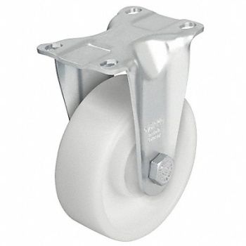 GRAINGER APPROVED Standard Plate Caster Rigid 400 lb., 21HK17
