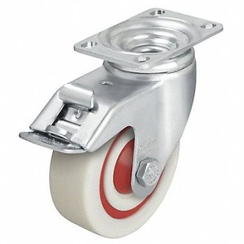 GRAINGER APPROVED Standard Plate Caster Swivel 400 lb., 21HK23