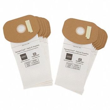NOBLES Vacuum Bag Paper Reusable PK12, 21ML41