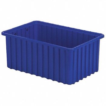 LEWISBINS Divider Box Dark Blue HDPE 18, 21P614