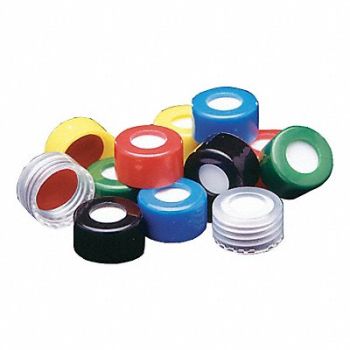QORPAK Closure Screw On PP Narrow Black PK1000, 21RR34