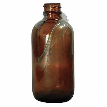 QORPAK Safety Coated Bottle 1000mL Narrow PK12, 21RN46