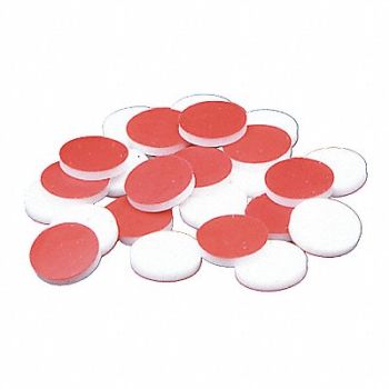 QORPAK Closure PTFE Narrow Red PK1000, 21RR44