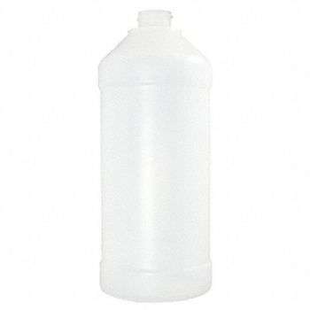 QORPAK Bottle 960mL Plastic Narrow PK68, 21RN67