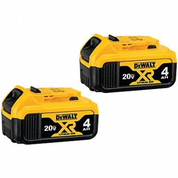 DEWALT Battery Pack (2) 4.0 Ah Li-Ion PK2, 21RV48