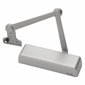 NORTON DOOR CONTROLS Door Closer Hvy Duty Non-Hold Open Slv, 49VT71