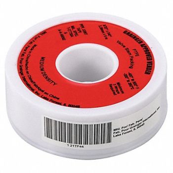 GRAINGER APPROVED Valve Stem Packing 3/32x240 In, 21TF44