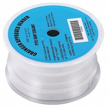 GRAINGER APPROVED Gasket-Making Tape 3/4 W White, 21TF50