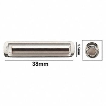 SP SCIENCEWARE SPINBAR PYREX STIRRING BAR RND 1-1/2X3/8, 6TVL6