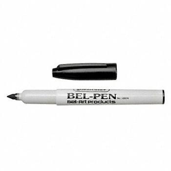 SP SCIENCEWARE Permanent Marker Black Bullet PK3, 21TP46