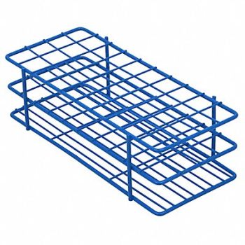SP SCIENCEWARE Test Tube Rack Poxygrid(R) Blue, 21TR33