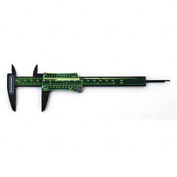 SP SCIENCEWARE Vernier Caliper Rigid Plastic, 21TT08