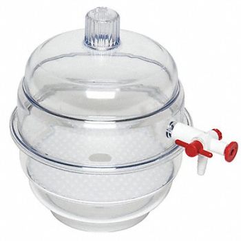 SP SCIENCEWARE Desiccator Vacuum Clear Space Saver, 21TT20