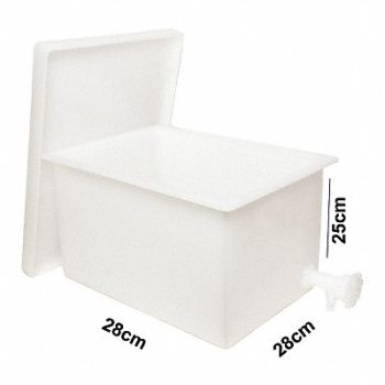 SP SCIENCEWARE Tank LDPE 19L w/Spigot, 21TT61