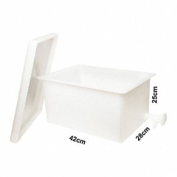 SP SCIENCEWARE Tank LDPE 28L w/Spigot, 21TT66