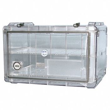 SP SCIENCEWARE Cabinet Desiccator 5-3/8 x3-3/4 Clear, 21TT97