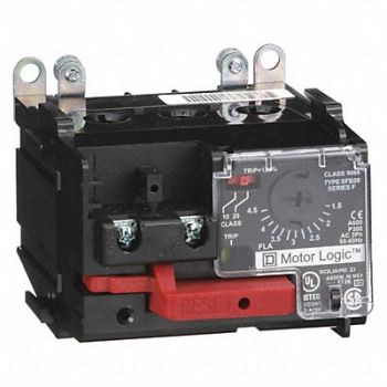 SQUARE D Overload Relay 1.50 to 4.50A Class 10/20, 21TV77