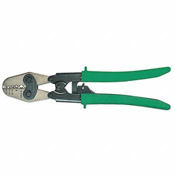 GREENLEE Ratchet Crimper 22 to 6 AWG 12-7/8 L, 21TX86