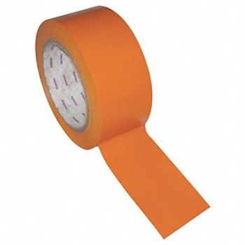 GRAINGER APPROVED Floor Tape Orange 6 inx180 ft Roll, 21U173