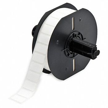 BRADY Label White BBP33 Label Roll 29/32 W, 21U416