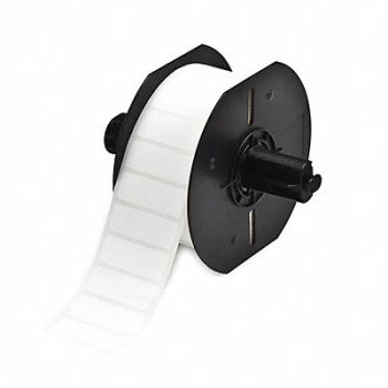 BRADY Label White BBP33 Label Roll 1-5/8 W, 21U417