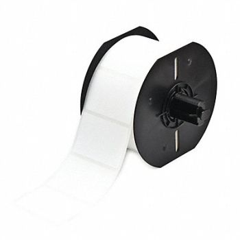 BRADY Label White BBP33 Label Roll 2-13/64 W, 21U420
