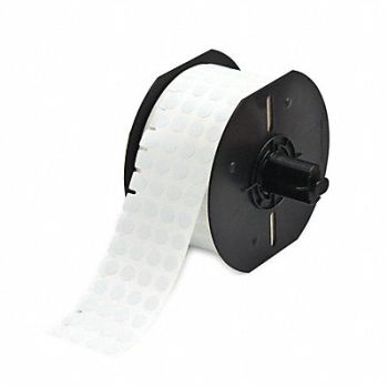 BRADY Label White BBP33 Label Roll 3/8 W, 21U427