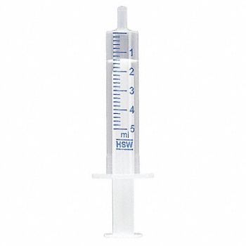 CHEMGLASS Syringe 3mL PK100, 21UA43