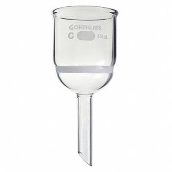 CHEMGLASS BuchnerFunnel 2mL TypeIBorosilicate, 21UC94