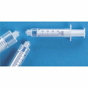 CHEMGLASS Syringe 5mL PK100, 21UD83