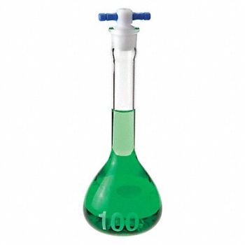 CHEMGLASS Volumetric Flask 500mL Borosilicate, 21UE42