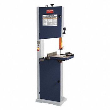 DAYTON Band Saw Vertical 2000 2800 SFPM, 21UN02