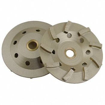 DIAMOND VANTAGE Grinding Wheel Cup No Seg. 8 4 in, 21UN64